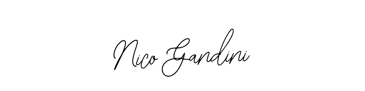 Also we have Nico Gandini name is the best signature style. Create professional handwritten signature collection using Bearetta-2O07w autograph style. Nico Gandini signature style 12 images and pictures png