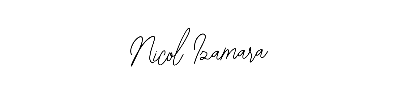 How to make Nicol Izamara signature? Bearetta-2O07w is a professional autograph style. Create handwritten signature for Nicol Izamara name. Nicol Izamara signature style 12 images and pictures png