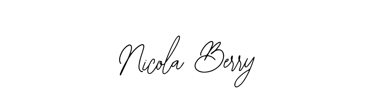Once you've used our free online signature maker to create your best signature Bearetta-2O07w style, it's time to enjoy all of the benefits that Nicola Berry name signing documents. Nicola Berry signature style 12 images and pictures png