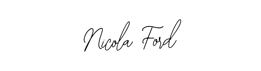 Similarly Bearetta-2O07w is the best handwritten signature design. Signature creator online .You can use it as an online autograph creator for name Nicola Ford. Nicola Ford signature style 12 images and pictures png