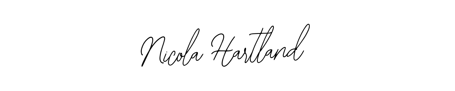 Design your own signature with our free online signature maker. With this signature software, you can create a handwritten (Bearetta-2O07w) signature for name Nicola Hartland. Nicola Hartland signature style 12 images and pictures png