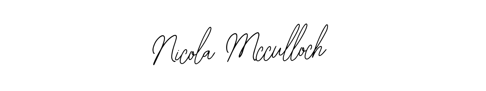 if you are searching for the best signature style for your name Nicola Mcculloch. so please give up your signature search. here we have designed multiple signature styles  using Bearetta-2O07w. Nicola Mcculloch signature style 12 images and pictures png