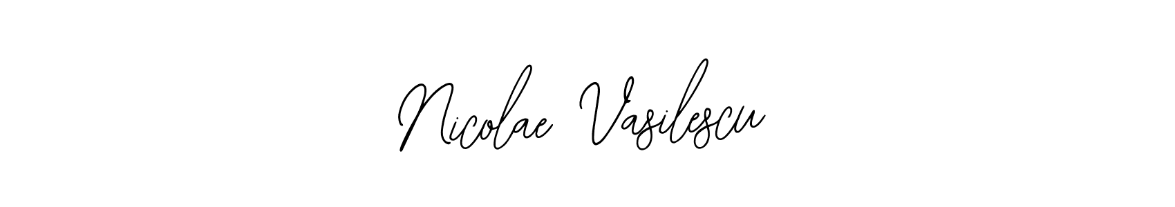 How to make Nicolae Vasilescu signature? Bearetta-2O07w is a professional autograph style. Create handwritten signature for Nicolae Vasilescu name. Nicolae Vasilescu signature style 12 images and pictures png