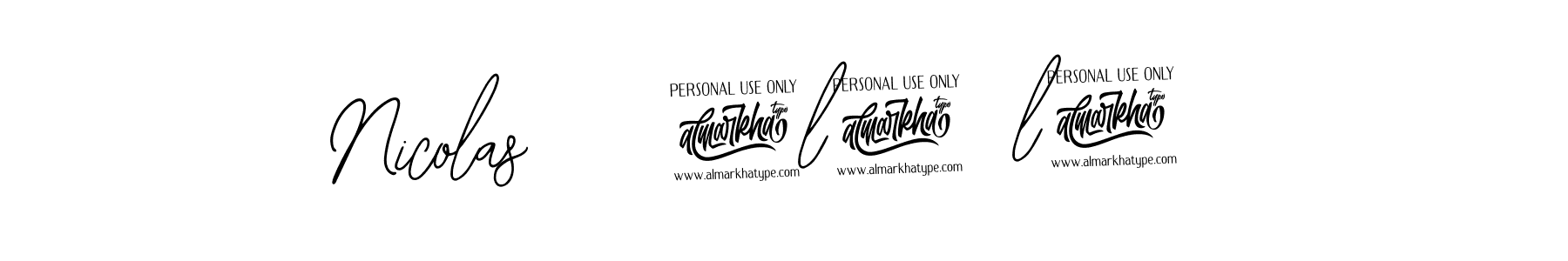 It looks lik you need a new signature style for name Nicolas    7l25l25. Design unique handwritten (Bearetta-2O07w) signature with our free signature maker in just a few clicks. Nicolas    7l25l25 signature style 12 images and pictures png