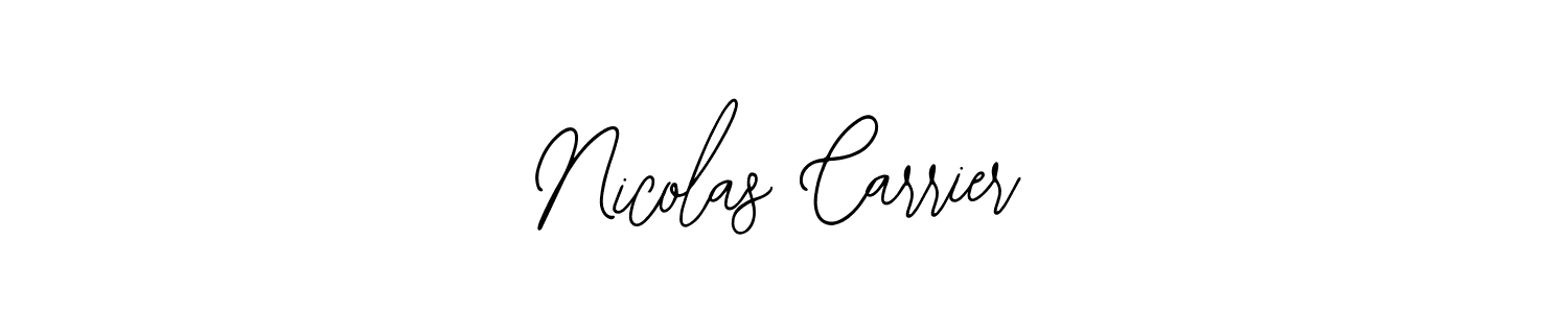 Nicolas Carrier stylish signature style. Best Handwritten Sign (Bearetta-2O07w) for my name. Handwritten Signature Collection Ideas for my name Nicolas Carrier. Nicolas Carrier signature style 12 images and pictures png