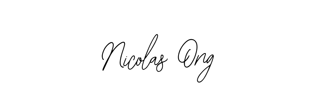 Also we have Nicolas Ong name is the best signature style. Create professional handwritten signature collection using Bearetta-2O07w autograph style. Nicolas Ong signature style 12 images and pictures png