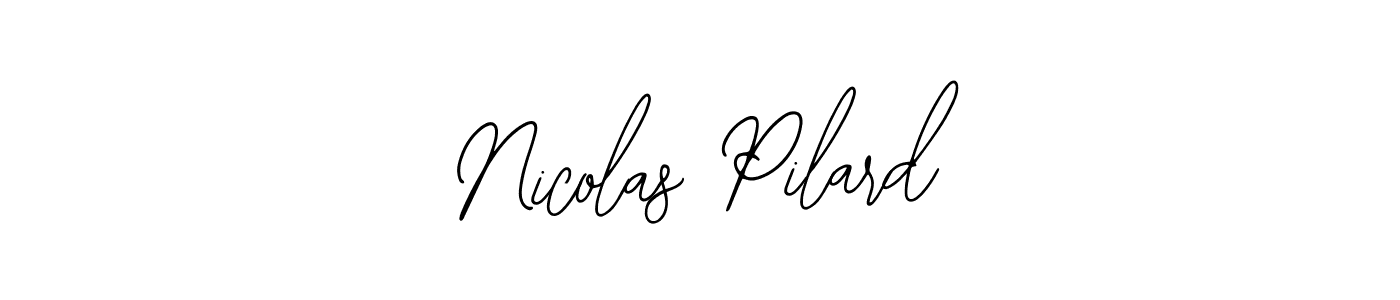 Design your own signature with our free online signature maker. With this signature software, you can create a handwritten (Bearetta-2O07w) signature for name Nicolas Pilard. Nicolas Pilard signature style 12 images and pictures png