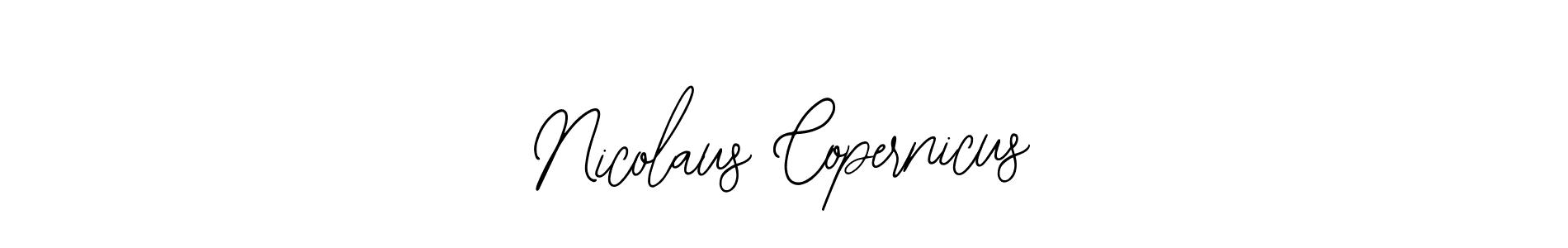 Nicolaus Copernicus stylish signature style. Best Handwritten Sign (Bearetta-2O07w) for my name. Handwritten Signature Collection Ideas for my name Nicolaus Copernicus. Nicolaus Copernicus signature style 12 images and pictures png