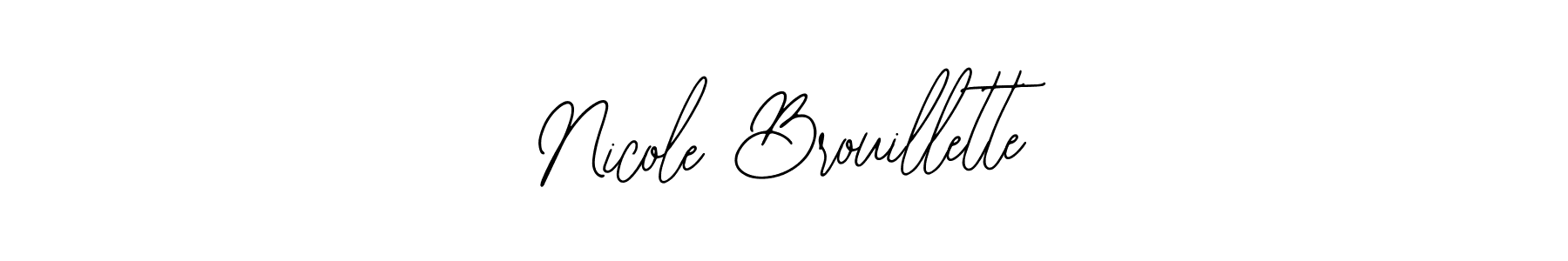 This is the best signature style for the Nicole Brouillette name. Also you like these signature font (Bearetta-2O07w). Mix name signature. Nicole Brouillette signature style 12 images and pictures png