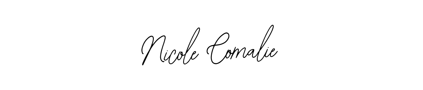 This is the best signature style for the Nicole Comalie name. Also you like these signature font (Bearetta-2O07w). Mix name signature. Nicole Comalie signature style 12 images and pictures png