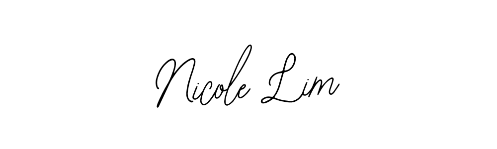Nicole Lim stylish signature style. Best Handwritten Sign (Bearetta-2O07w) for my name. Handwritten Signature Collection Ideas for my name Nicole Lim. Nicole Lim signature style 12 images and pictures png