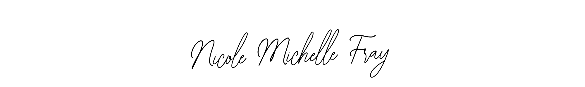 Make a short Nicole Michelle Fray signature style. Manage your documents anywhere anytime using Bearetta-2O07w. Create and add eSignatures, submit forms, share and send files easily. Nicole Michelle Fray signature style 12 images and pictures png