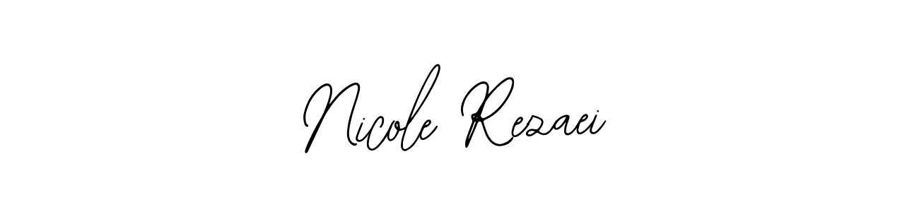 Make a beautiful signature design for name Nicole Rezaei. Use this online signature maker to create a handwritten signature for free. Nicole Rezaei signature style 12 images and pictures png