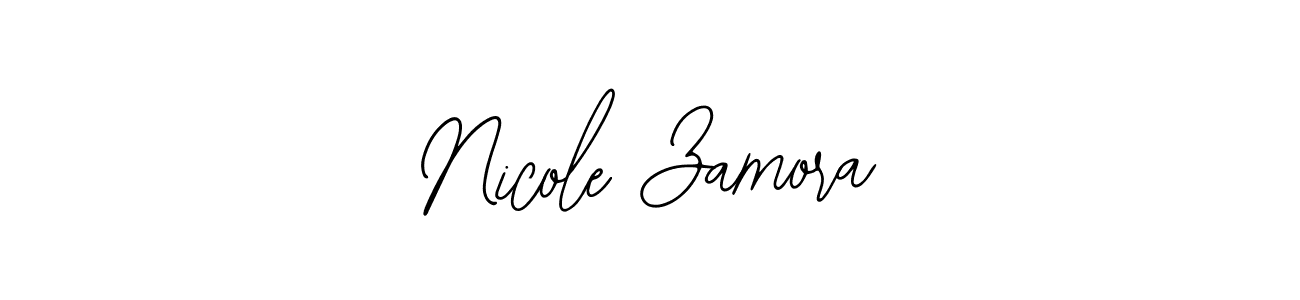 Also You can easily find your signature by using the search form. We will create Nicole Zamora name handwritten signature images for you free of cost using Bearetta-2O07w sign style. Nicole Zamora signature style 12 images and pictures png