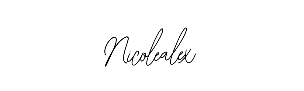 Here are the top 10 professional signature styles for the name Nicolealex. These are the best autograph styles you can use for your name. Nicolealex signature style 12 images and pictures png