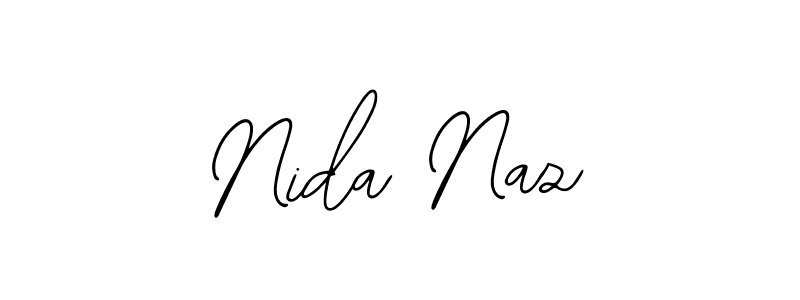 Nida Naz stylish signature style. Best Handwritten Sign (Bearetta-2O07w) for my name. Handwritten Signature Collection Ideas for my name Nida Naz. Nida Naz signature style 12 images and pictures png