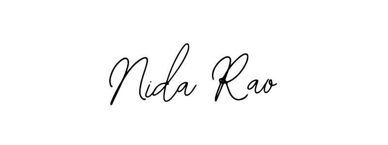 Also we have Nida Rao name is the best signature style. Create professional handwritten signature collection using Bearetta-2O07w autograph style. Nida Rao signature style 12 images and pictures png
