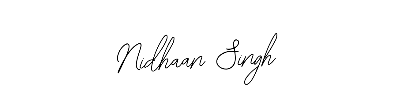 Nidhaan Singh stylish signature style. Best Handwritten Sign (Bearetta-2O07w) for my name. Handwritten Signature Collection Ideas for my name Nidhaan Singh. Nidhaan Singh signature style 12 images and pictures png