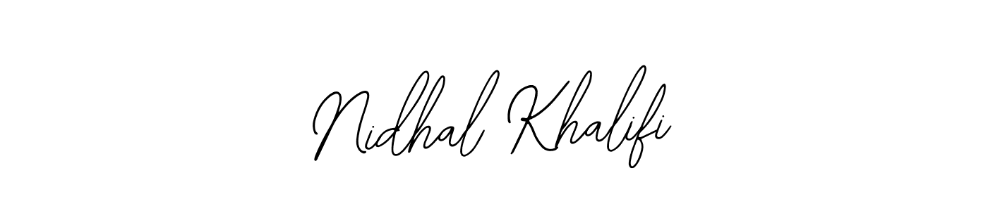 See photos of Nidhal Khalifi official signature by Spectra . Check more albums & portfolios. Read reviews & check more about Bearetta-2O07w font. Nidhal Khalifi signature style 12 images and pictures png