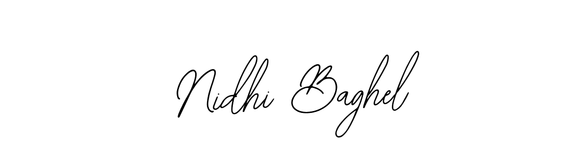 Also we have Nidhi Baghel name is the best signature style. Create professional handwritten signature collection using Bearetta-2O07w autograph style. Nidhi Baghel signature style 12 images and pictures png