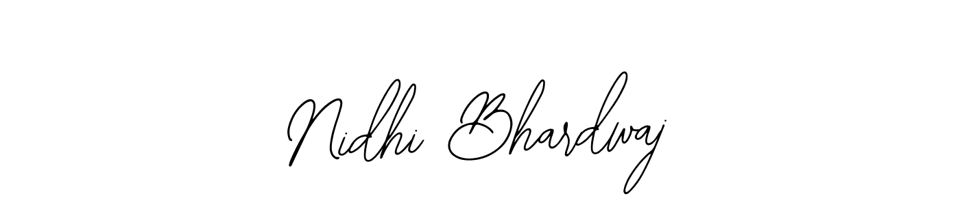 It looks lik you need a new signature style for name Nidhi Bhardwaj. Design unique handwritten (Bearetta-2O07w) signature with our free signature maker in just a few clicks. Nidhi Bhardwaj signature style 12 images and pictures png