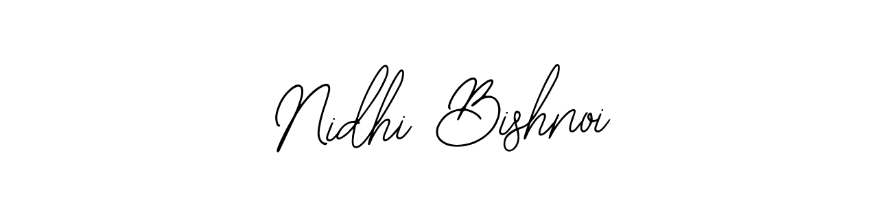 Make a beautiful signature design for name Nidhi Bishnoi. Use this online signature maker to create a handwritten signature for free. Nidhi Bishnoi signature style 12 images and pictures png