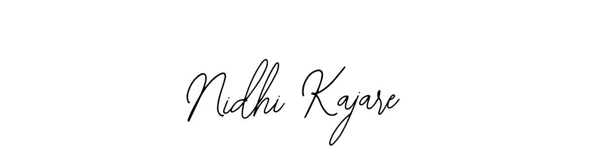 Make a beautiful signature design for name Nidhi Kajare. Use this online signature maker to create a handwritten signature for free. Nidhi Kajare signature style 12 images and pictures png