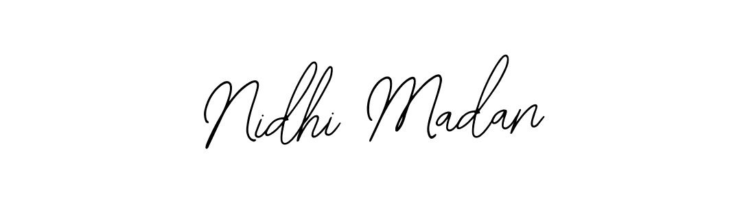 Make a beautiful signature design for name Nidhi Madan. With this signature (Bearetta-2O07w) style, you can create a handwritten signature for free. Nidhi Madan signature style 12 images and pictures png