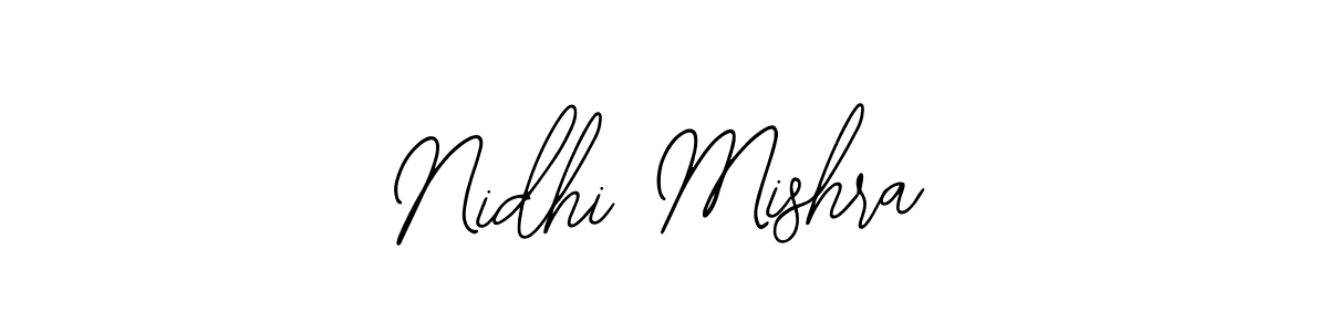 Use a signature maker to create a handwritten signature online. With this signature software, you can design (Bearetta-2O07w) your own signature for name Nidhi Mishra. Nidhi Mishra signature style 12 images and pictures png