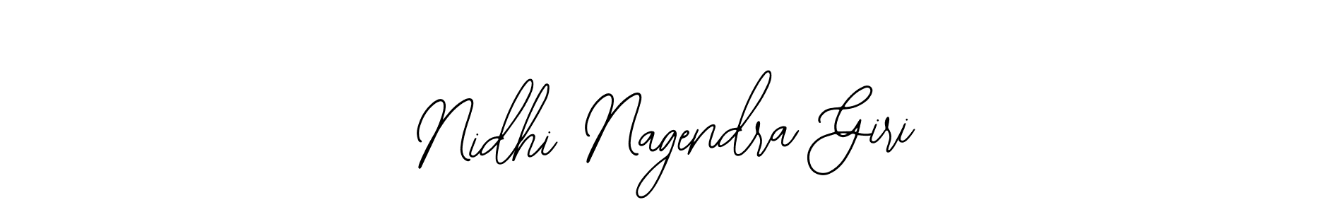 Use a signature maker to create a handwritten signature online. With this signature software, you can design (Bearetta-2O07w) your own signature for name Nidhi Nagendra Giri. Nidhi Nagendra Giri signature style 12 images and pictures png
