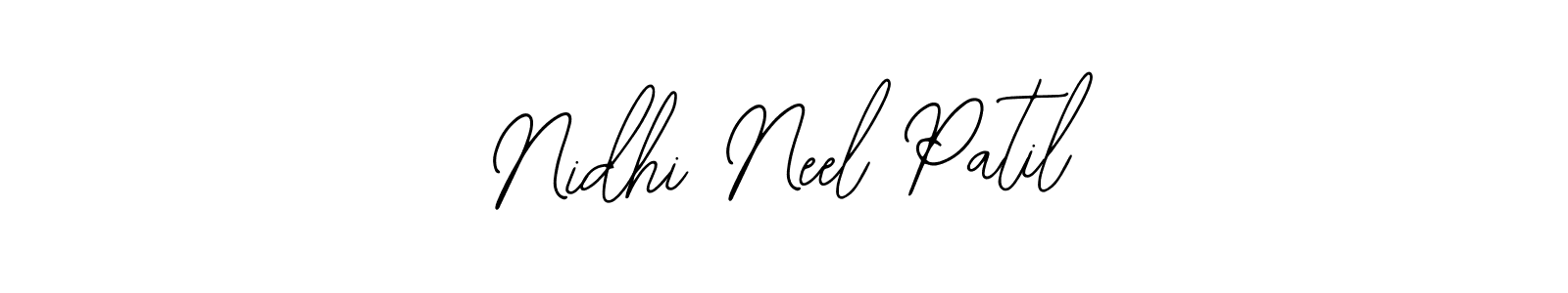Make a short Nidhi Neel Patil signature style. Manage your documents anywhere anytime using Bearetta-2O07w. Create and add eSignatures, submit forms, share and send files easily. Nidhi Neel Patil signature style 12 images and pictures png