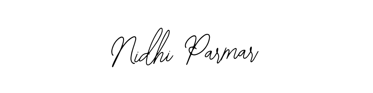 Also we have Nidhi Parmar name is the best signature style. Create professional handwritten signature collection using Bearetta-2O07w autograph style. Nidhi Parmar signature style 12 images and pictures png