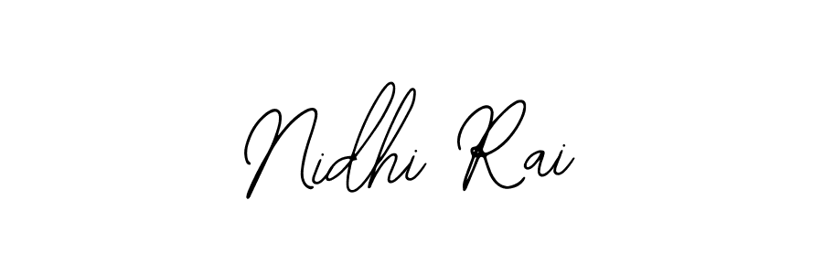 It looks lik you need a new signature style for name Nidhi Rai. Design unique handwritten (Bearetta-2O07w) signature with our free signature maker in just a few clicks. Nidhi Rai signature style 12 images and pictures png