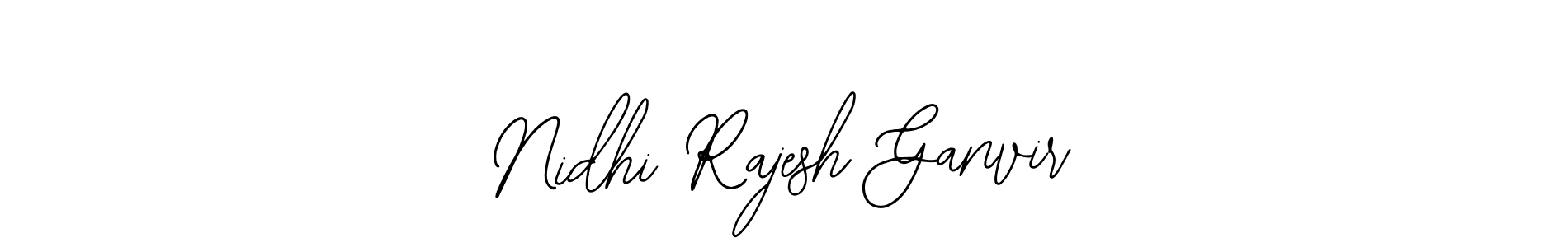 Make a beautiful signature design for name Nidhi Rajesh Ganvir. With this signature (Bearetta-2O07w) style, you can create a handwritten signature for free. Nidhi Rajesh Ganvir signature style 12 images and pictures png