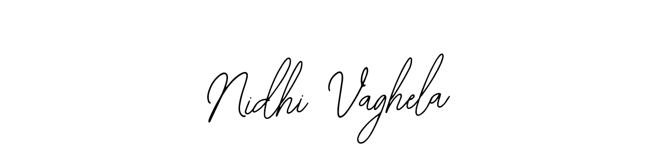 if you are searching for the best signature style for your name Nidhi Vaghela. so please give up your signature search. here we have designed multiple signature styles  using Bearetta-2O07w. Nidhi Vaghela signature style 12 images and pictures png