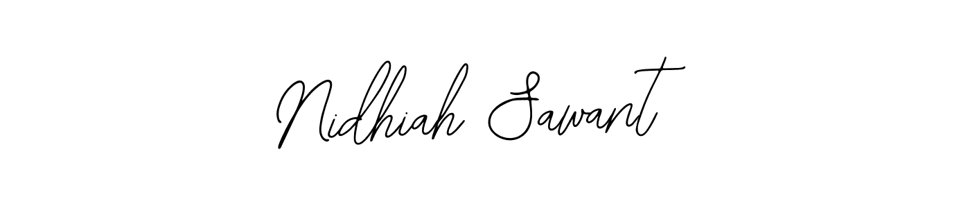 Design your own signature with our free online signature maker. With this signature software, you can create a handwritten (Bearetta-2O07w) signature for name Nidhiah Sawant. Nidhiah Sawant signature style 12 images and pictures png