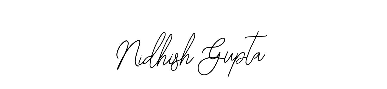 Make a short Nidhish Gupta signature style. Manage your documents anywhere anytime using Bearetta-2O07w. Create and add eSignatures, submit forms, share and send files easily. Nidhish Gupta signature style 12 images and pictures png