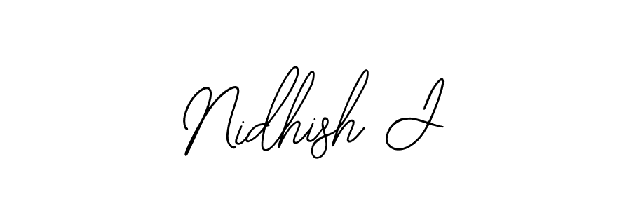 Make a short Nidhish J signature style. Manage your documents anywhere anytime using Bearetta-2O07w. Create and add eSignatures, submit forms, share and send files easily. Nidhish J signature style 12 images and pictures png