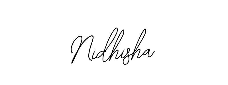 Make a beautiful signature design for name Nidhisha. With this signature (Bearetta-2O07w) style, you can create a handwritten signature for free. Nidhisha signature style 12 images and pictures png