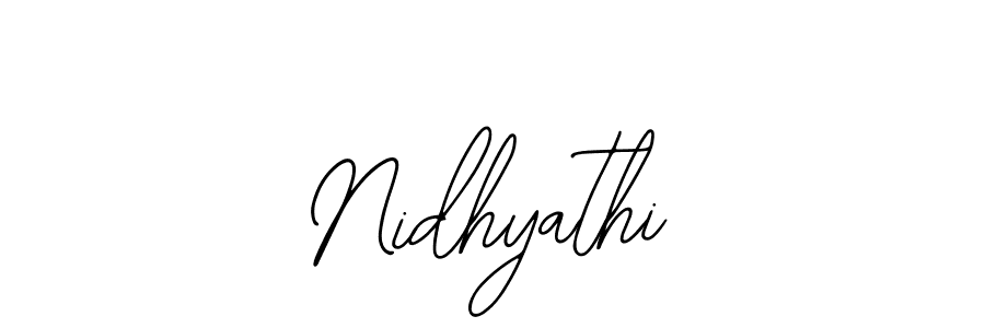 Best and Professional Signature Style for Nidhyathi. Bearetta-2O07w Best Signature Style Collection. Nidhyathi signature style 12 images and pictures png