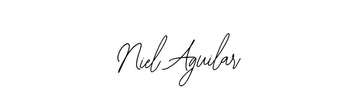 Make a beautiful signature design for name Niel Aguilar. With this signature (Bearetta-2O07w) style, you can create a handwritten signature for free. Niel Aguilar signature style 12 images and pictures png