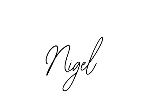 Nigel stylish signature style. Best Handwritten Sign (Bearetta-2O07w) for my name. Handwritten Signature Collection Ideas for my name Nigel. Nigel signature style 12 images and pictures png