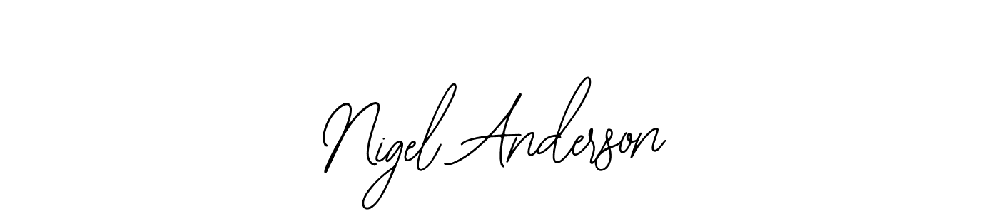 Design your own signature with our free online signature maker. With this signature software, you can create a handwritten (Bearetta-2O07w) signature for name Nigel Anderson. Nigel Anderson signature style 12 images and pictures png