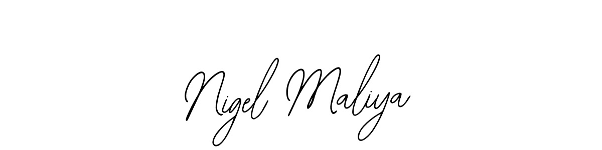 How to Draw Nigel Maliya signature style? Bearetta-2O07w is a latest design signature styles for name Nigel Maliya. Nigel Maliya signature style 12 images and pictures png