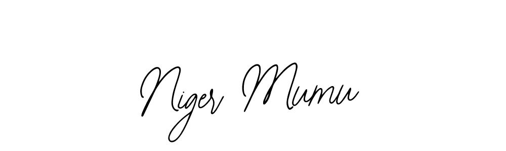 The best way (Bearetta-2O07w) to make a short signature is to pick only two or three words in your name. The name Niger Mumu include a total of six letters. For converting this name. Niger Mumu signature style 12 images and pictures png