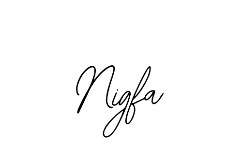 Create a beautiful signature design for name Nigfa. With this signature (Bearetta-2O07w) fonts, you can make a handwritten signature for free. Nigfa signature style 12 images and pictures png