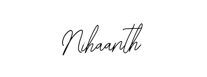 Create a beautiful signature design for name Nihaanth. With this signature (Bearetta-2O07w) fonts, you can make a handwritten signature for free. Nihaanth signature style 12 images and pictures png