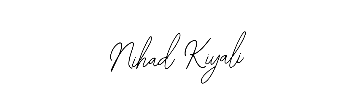 Also You can easily find your signature by using the search form. We will create Nihad Kiyali name handwritten signature images for you free of cost using Bearetta-2O07w sign style. Nihad Kiyali signature style 12 images and pictures png