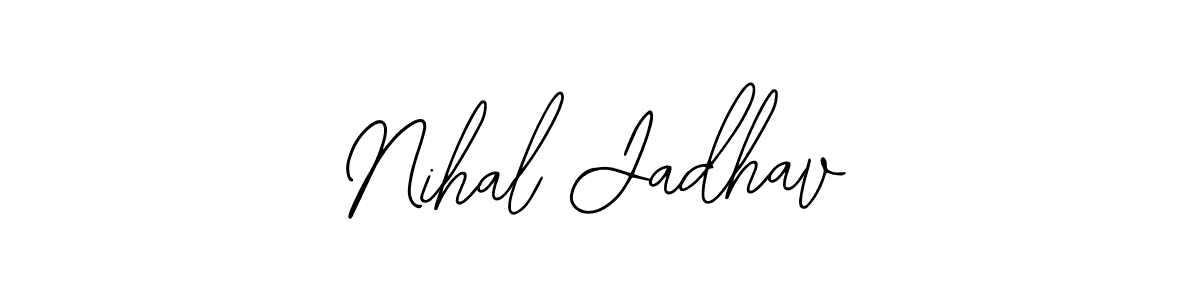 Make a beautiful signature design for name Nihal Jadhav. Use this online signature maker to create a handwritten signature for free. Nihal Jadhav signature style 12 images and pictures png