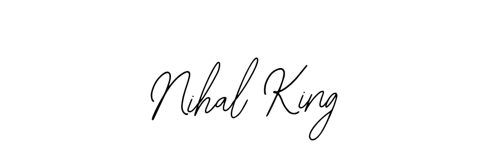 Best and Professional Signature Style for Nihal King. Bearetta-2O07w Best Signature Style Collection. Nihal King signature style 12 images and pictures png